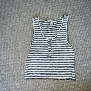 American Eagle Stripped Tank Top